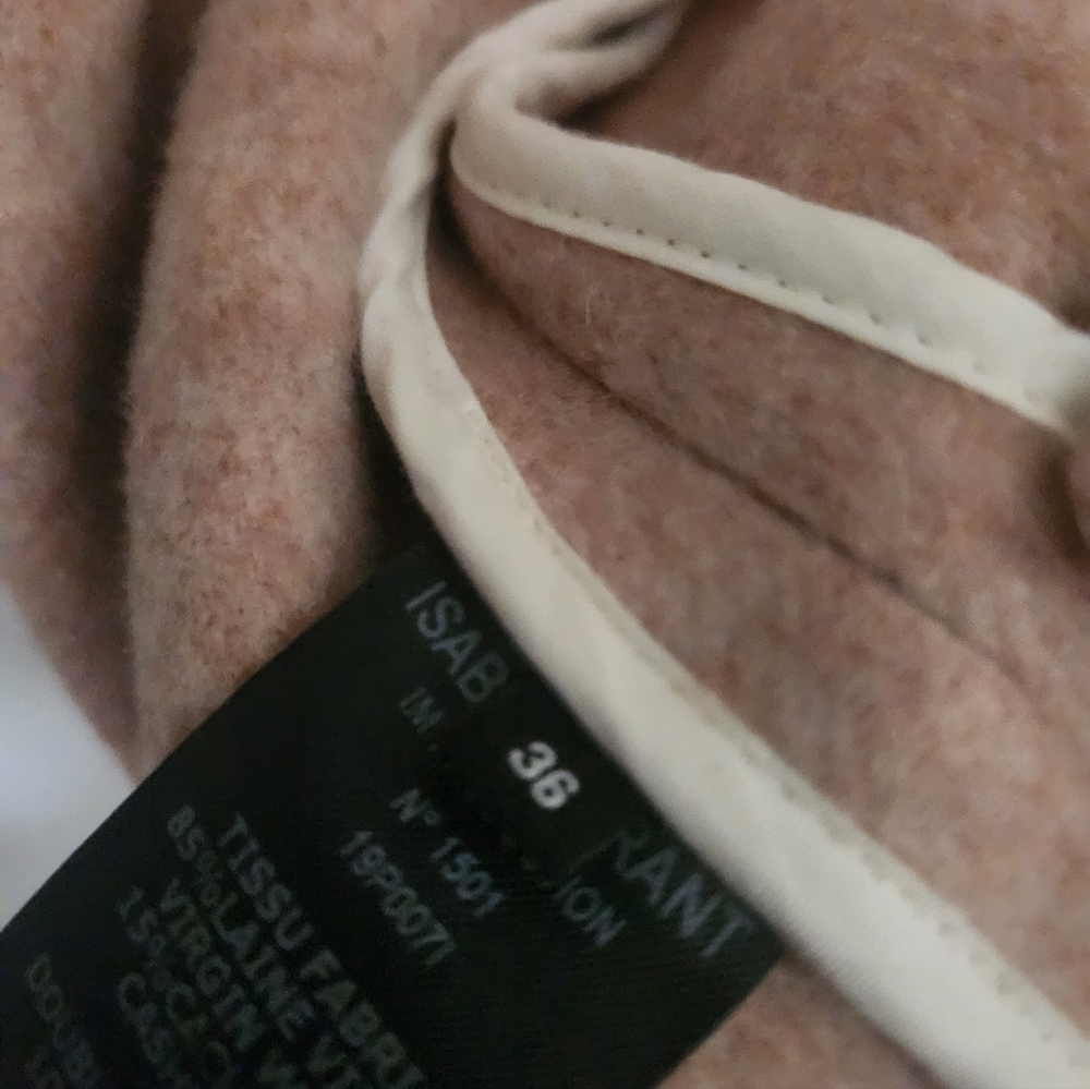 ISABEL MARANT double-breasted wool coat - Picture 8 of 8